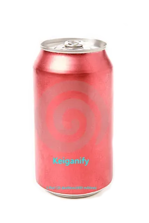 Pink Soda Can Branding Mockup PNG