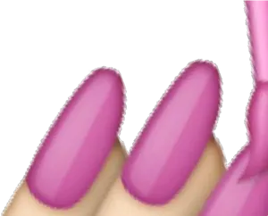 Pink Stiletto Nails