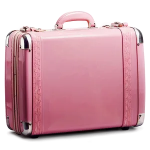 Pink Suitcase Png 05252024 PNG image