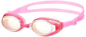 Pink Swimming Goggles Product Image PNG