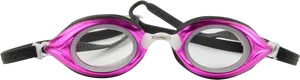 Pink Swimming Goggles Product Photo PNG image