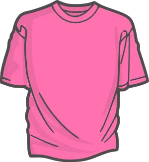 Pink T Shirt Graphic PNG image