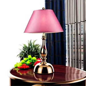 Pink Table Lamp PNG Ufx