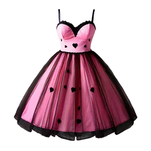 Pink Tulle Dress PNG 06292024