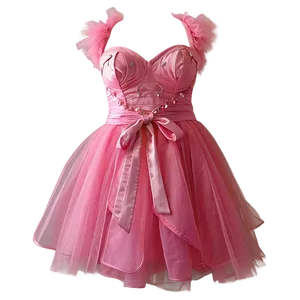 Pink Tulle Dress PNG Nyq86 PNG
