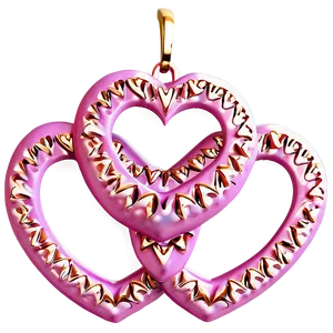 Pink Valentine Heart PNG Iwl84 PNG