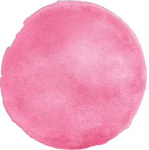 Pink Watercolor Circle Texture PNG image