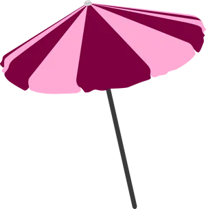 Pinkand Burgundy Umbrella Graphic PNG image