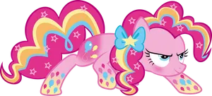 Pinkie Pie Animated Character PNG image