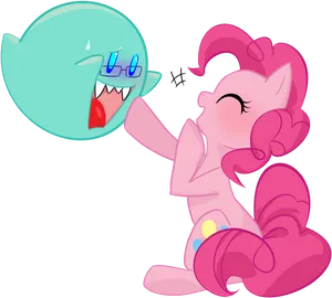 Pinkie Pie Boo Friendly Encounter PNG