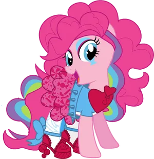 Pinkie_ Pie_ Valentine_ Celebration PNG image