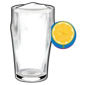 Pint Glass Outline Icon Png Wne PNG image