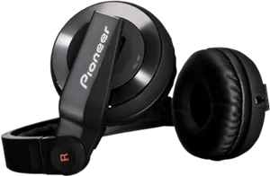 Pioneer Professional D J Headphones PNG