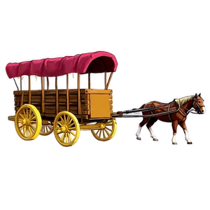 Pioneer Wagon Train Png Uji93 PNG image