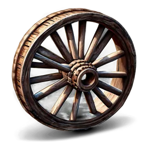 Pioneer Wagon Wheel Concept PNG 73