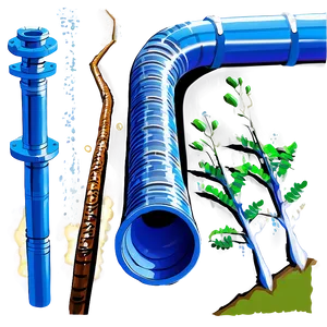 Pipeline Water Supply PNG Csg PNG