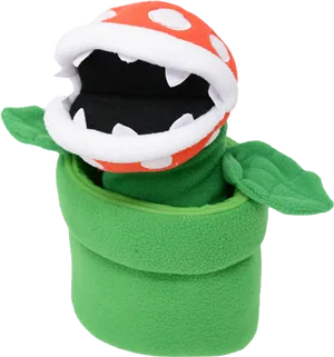 Piranha Plant Puppet PNG image