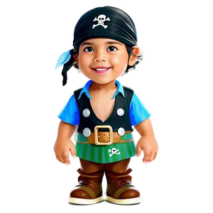 Pirate Boy Cartoon PNG 38