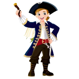 Pirate Boy Cartoon Png Hdv PNG image