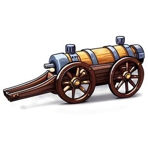 Pirate Cannon Battle PNG Fma61