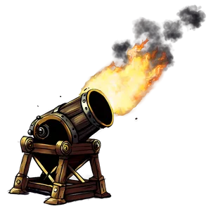 Pirate Cannon Fire Png 92 PNG image