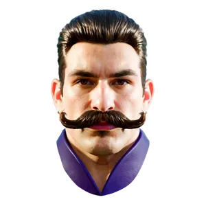 Pirate Captain Mustache PNG Gpp51