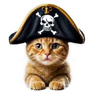 Pirate Cat Filter PNG 06282024