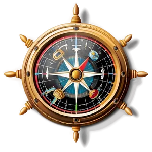 Pirate Compass And Map PNG 68 PNG