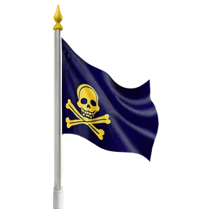 Pirate Flag Waving Png Tjc78 PNG image