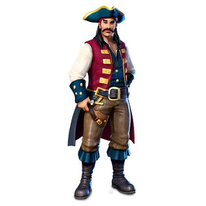 Pirate Game Character Captain Png 41 PNG image