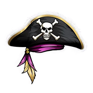 Pirate Hat With Feather Png Oqs PNG image