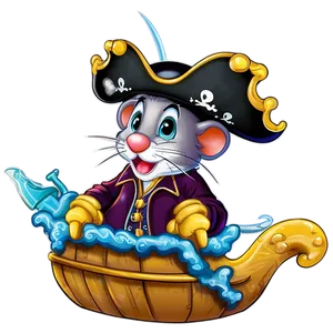 Pirate Mouse PNG Ver
