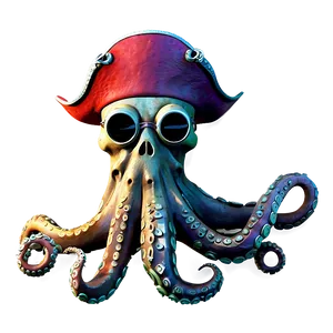 Pirate Octopus Png Jjd75 PNG image