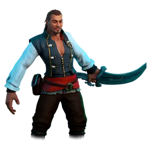 Pirate Rogue Adventurer Png Hsb PNG image