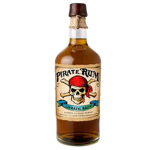 Pirate Rum Bottle PNG 05212024 PNG