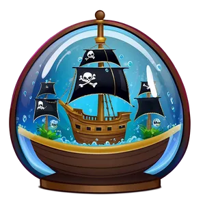 Pirate Ship In A Bottle Png 17 PNG image