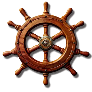 Pirate Ship Wheel PNG Uqs PNG
