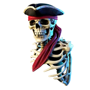 Pirate Skeleton PNG 70