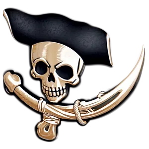 Pirate Skulland Crossbones PNG