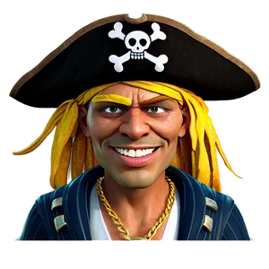 Pirate Theme Cartoon Character PNG 06122024