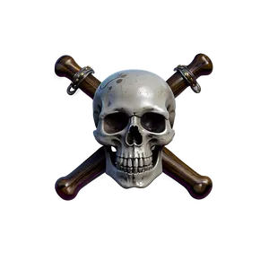 Pirate Themed Skull Png 06122024 PNG image