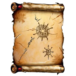 Pirate Treasure Map Png 88 PNG image