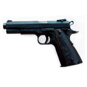 Pistol Silhouette PNG Gup3