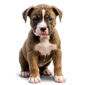 Pitbull Puppy Png Ped PNG image