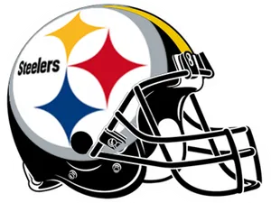 Pittsburgh Steelers Football Helmet PNG image