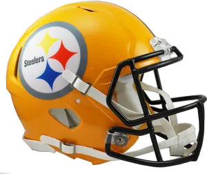 Pittsburgh Steelers Football Helmet PNG