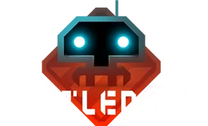 Pixel Art Battle Droid Logo PNG image