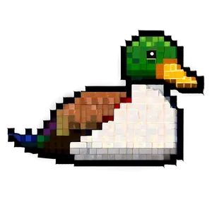 Pixel Art Duck PNG 38 PNG