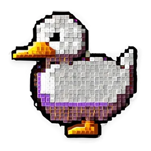 Pixel Art Duck Png Elh17 PNG image