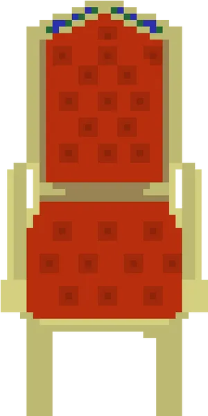 Pixel Art Royal Throne.png PNG image